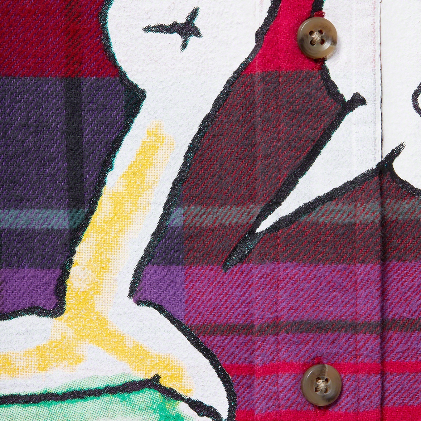 Daniel Johnston Plaid Shirt view 4